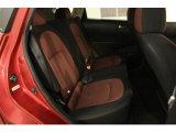 2008 Nissan Rogue SL AWD Black/Red Interior