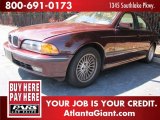 1998 Canyon Red Metallic BMW 5 Series 540i Sedan #46777360