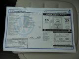 2011 Volkswagen Touareg VR6 FSI Sport 4XMotion Window Sticker