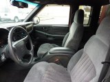 1998 Chevrolet S10 LS Extended Cab 4x4 Graphite Interior