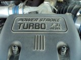 1999 Ford F250 Super Duty Lariat Crew Cab 4x4 7.3 Liter OHV 16-Valve Power Stroke Turbo diesel V8 Engine