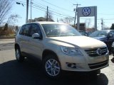 2011 White Gold Metallic Volkswagen Tiguan S #46777478