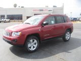 2011 Deep Cherry Red Crystal Pearl Jeep Compass 2.4 Latitude 4x4 #46776732