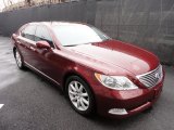 2008 Lexus LS Noble Spinel Red Mica