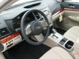 2011 Subaru Legacy 2.5i Limited Warm Ivory Interior