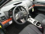 2011 Subaru Legacy 2.5i Limited Off-Black Interior