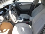 2011 Audi A4 2.0T quattro Sedan Light Gray Interior