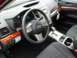 2011 Subaru Legacy 2.5i Limited Off-Black Interior