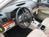 2011 Subaru Legacy 3.6R Limited Warm Ivory Interior