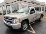 2008 Silver Birch Metallic Chevrolet Silverado 1500 LS Regular Cab #46776192