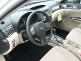 2011 Subaru Impreza 2.5i Sedan Ivory Interior