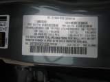 2011 CX-9 Color Code for Dolphin Gray Mica - Color Code: 39T