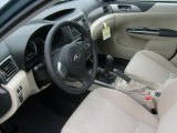 2011 Subaru Impreza Outback Sport Wagon Ivory Interior