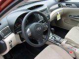2011 Subaru Impreza 2.5i Wagon Ivory Interior