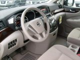 2011 Nissan Quest 3.5 S Gray Interior