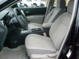 2011 Nissan Rogue S AWD Gray Interior