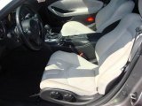 2009 Nissan 370Z Touring Coupe Gray Leather Interior