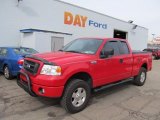 2007 Bright Red Ford F150 STX SuperCab 4x4 #46869447