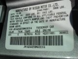 2009 370Z Color Code for Platinum Graphite - Color Code: K51