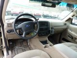 2002 Ford Explorer XLT 4x4 Medium Parchment Interior