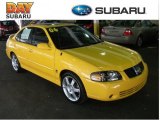 2006 Sunburst Yellow Nissan Sentra SE-R Spec V #46869463