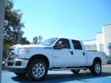 2011 Oxford White Ford F350 Super Duty XLT Crew Cab 4x4 #46869474