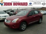 2011 Cayenne Red Nissan Rogue S AWD #46870136
