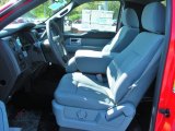 2011 Ford F150 STX Regular Cab Steel Gray Interior