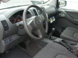 2011 Nissan Frontier SV V6 King Cab 4x4 Graphite Interior