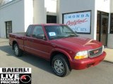 2003 Dark Cherry Red Metallic GMC Sonoma SLS Extended Cab 4x4 #46869244