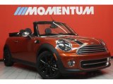 2011 Spice Orange Metallic Mini Cooper Convertible #46869948