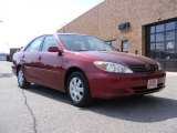 2002 Salsa Red Pearl Toyota Camry LE #46869306