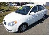 2006 Nordic White Hyundai Accent GLS Sedan #46869696