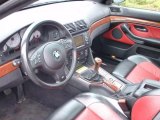 2003 BMW M5 Sedan Imola Red Nappa Interior