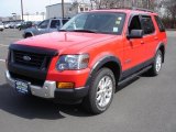 Colorado Red Ford Explorer in 2008