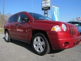 2008 Inferno Red Crystal Pearl Jeep Compass Sport #46869725