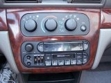 2001 Chrysler Sebring LX Convertible Controls