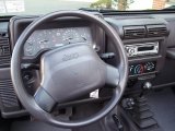 1999 Jeep Wrangler SE 4x4 Steering Wheel