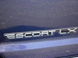 1995 Ford Escort LX Wagon Marks and Logos