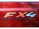 2003 Ford F250 Super Duty FX4 SuperCab 4x4 Marks and Logos