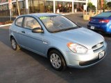 2007 Ice Blue Hyundai Accent GS Coupe #46870299