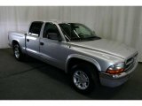 2004 Bright Silver Metallic Dodge Dakota SLT Quad Cab #46869611