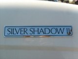 Rolls-Royce Silver Shadow 1980 Badges and Logos