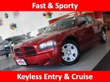 2007 Inferno Red Crystal Pearl Dodge Charger  #46936744