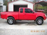 2003 Aztec Red Nissan Frontier XE V6 King Cab 4x4 #46936777