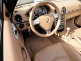 2008 Porsche Boxster S Sand Beige Interior