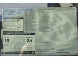 2011 Toyota Venza V6 AWD Window Sticker