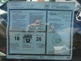 2004 Cadillac Seville SLS Window Sticker