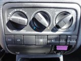 1999 Volkswagen Cabrio GL Controls