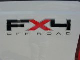 2011 Ford F250 Super Duty XL SuperCab 4x4 Marks and Logos